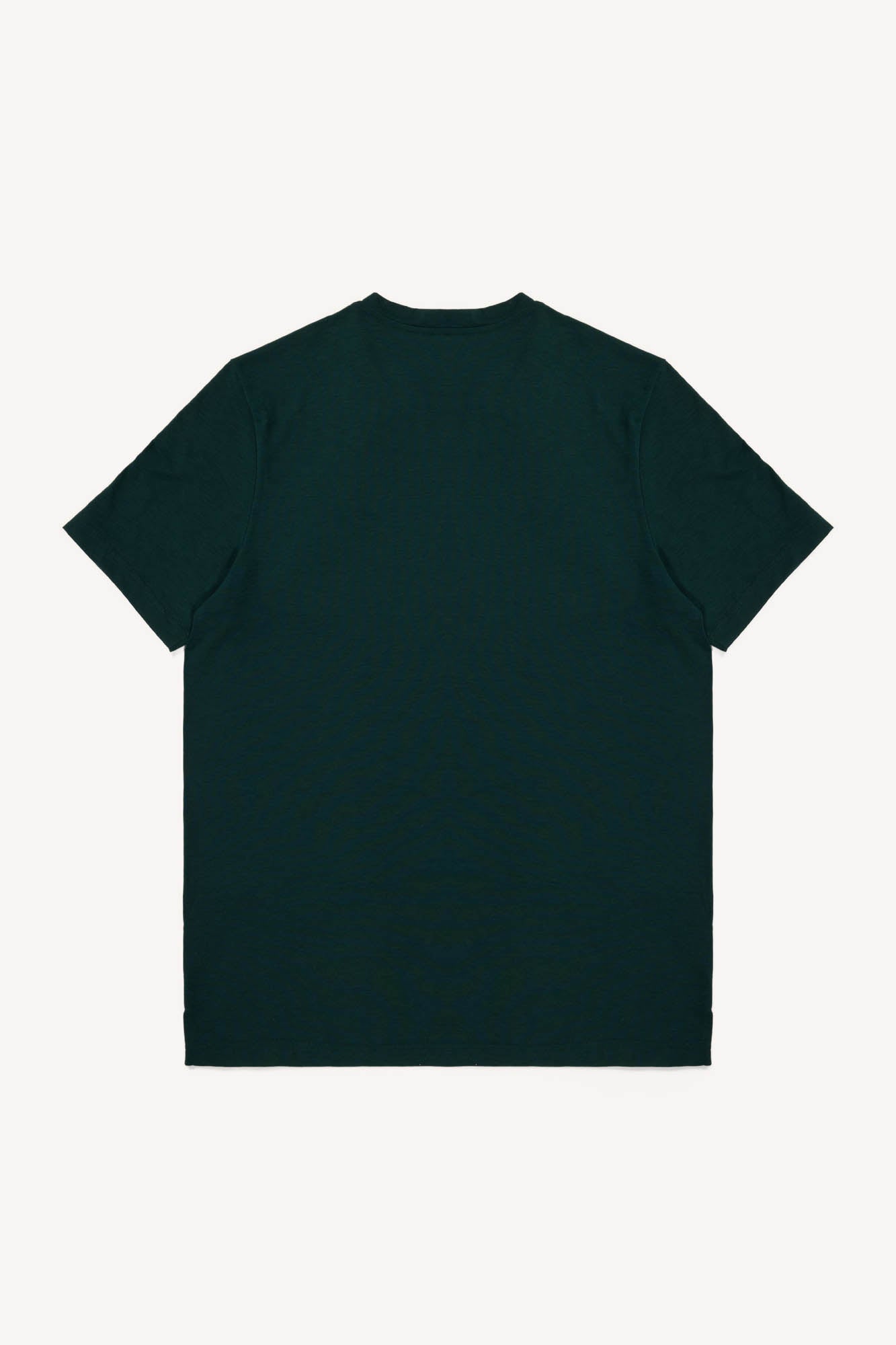 Dark green t-shirt on a white background