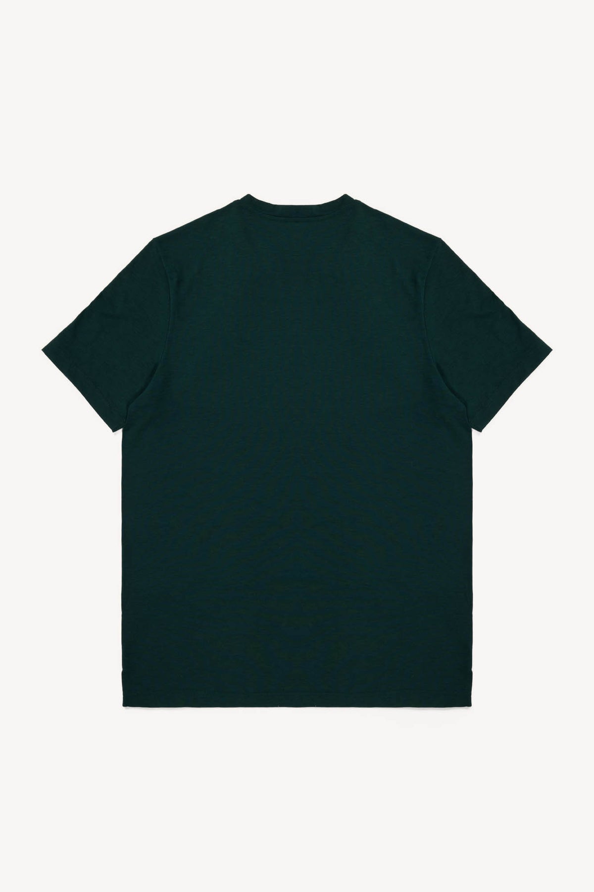 Dark green t-shirt on a white background